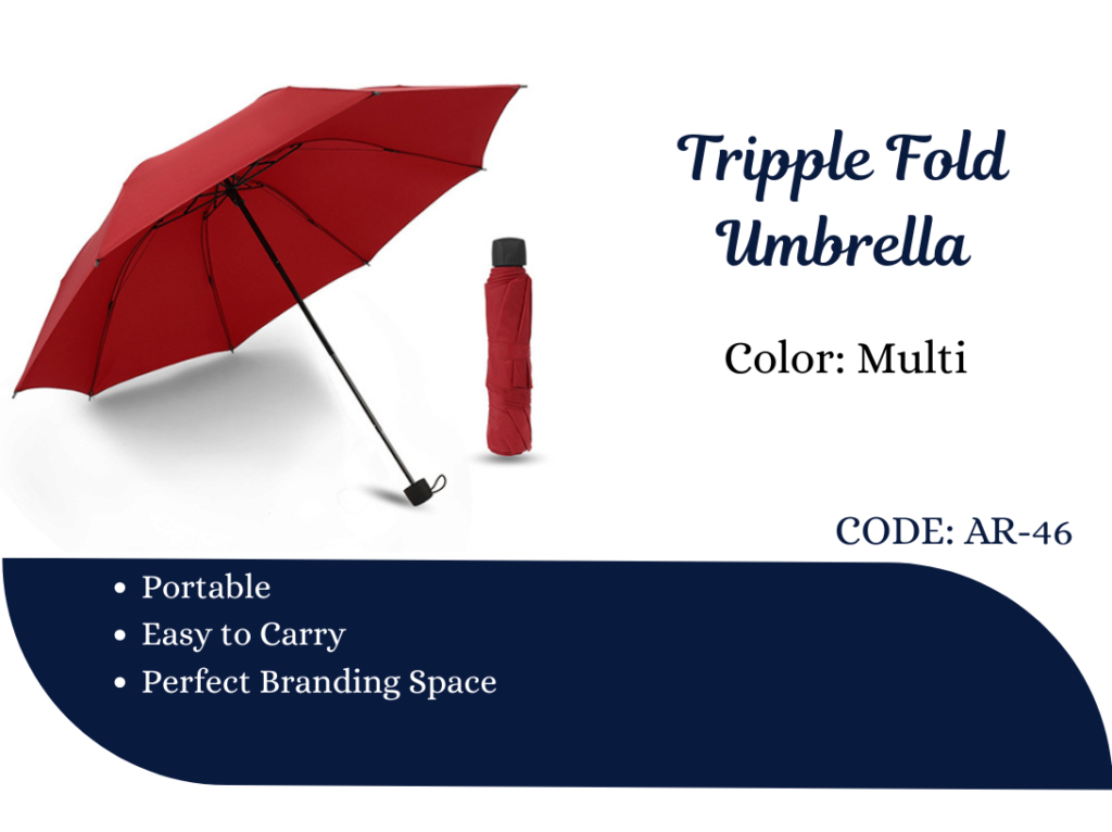 Tripple Fold Umbrella