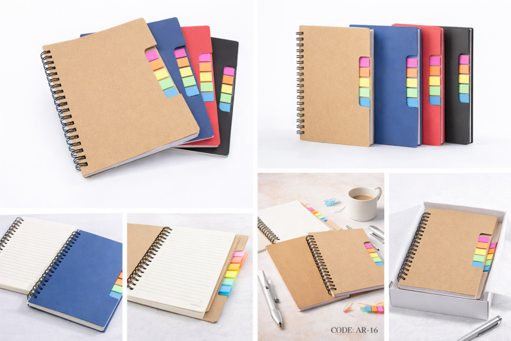 Wiro Notepad with Sticky Notes